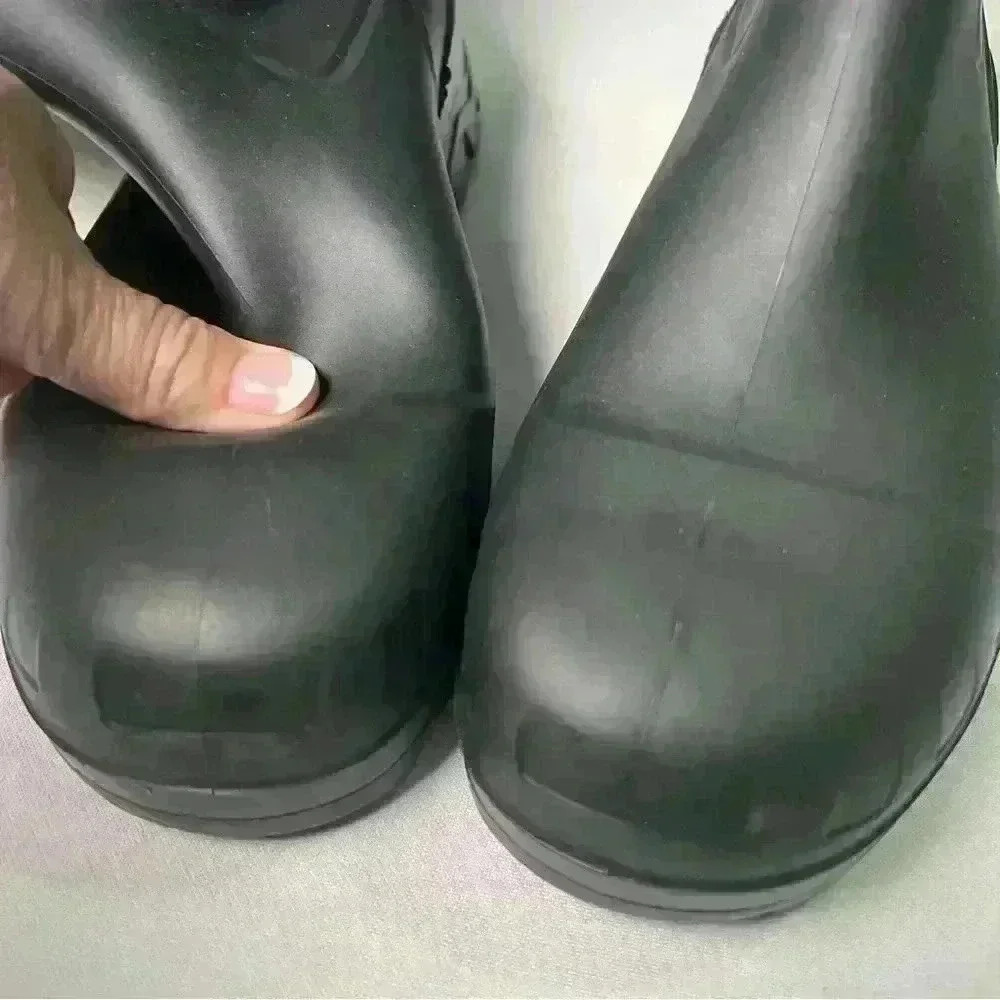 COPY - Dunlop Safety Steel Toe PVC Boots, M10 W12 Black (868-8677600.12) new nb - Picture 7 of 8
